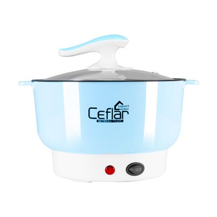 หม้ออเนกประสงค์ CEFLAR CSH-09 1.8 ลิตร สีฟ้า